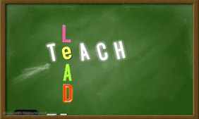 Stop teaching -start leading